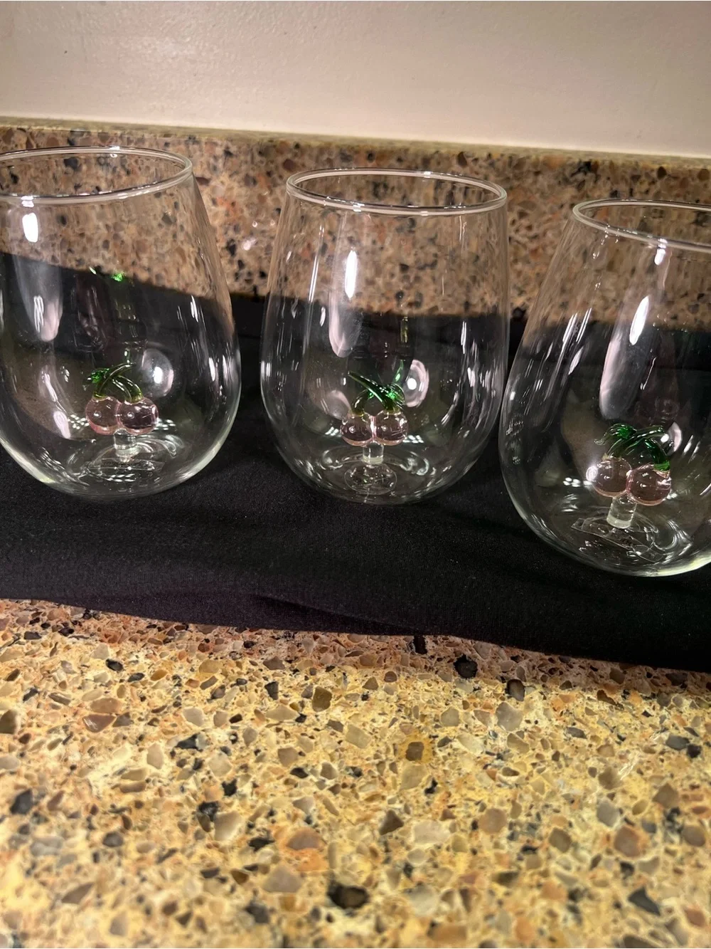 Anthropologie set stemless
